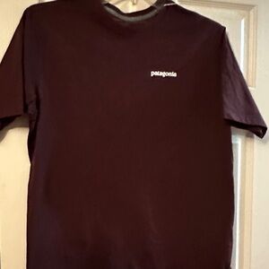 Patagonia Men's Burgundy Short Sleeve Tee